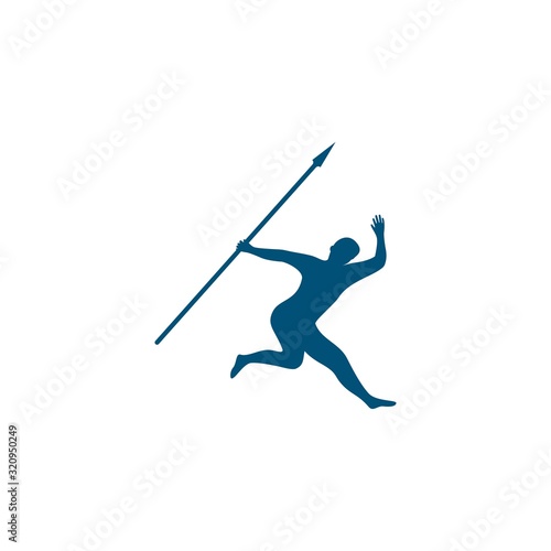 Athletics player silhouette