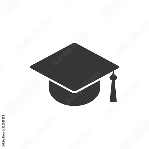 Graduation Cap Icon Vector Illustration