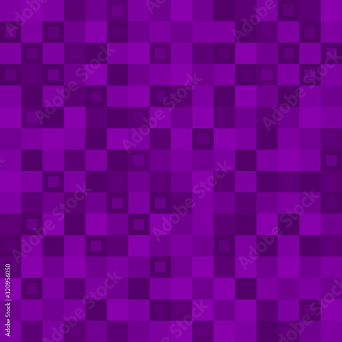 Dark tile of violet intersecting rectangles and strict bricks.