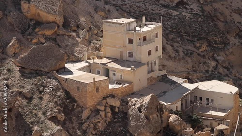 Christian town of Maaloula, Syria, where people still speak Aramaic, the language of Jesus photo