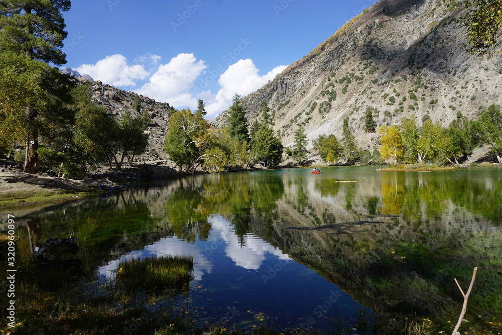 lake in the mountains