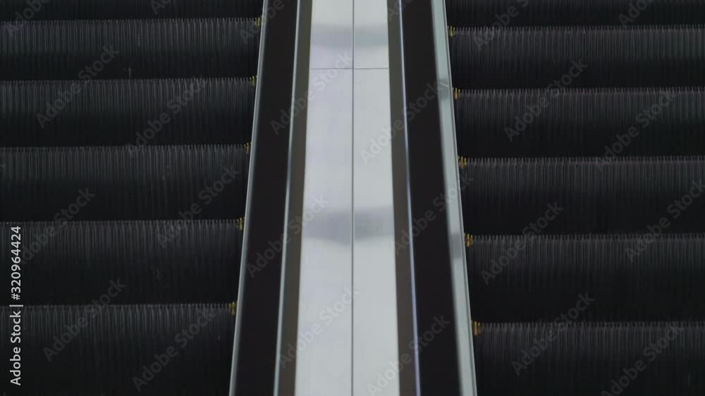 Asbtract clip of two escalators Asbtract clip of two escalators