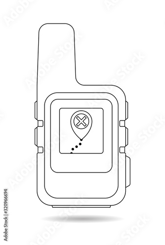 Satellitennavigation Handgerät GPS