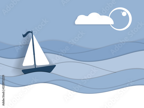 summer travel concept design