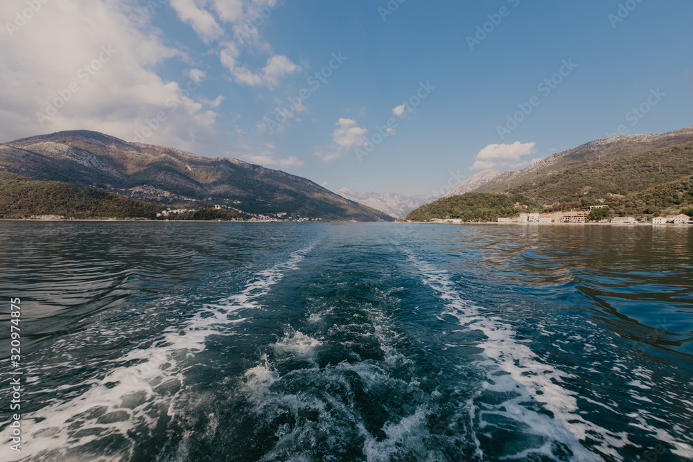Fototapeta premium Kotor bay seascape, Montenegro - Image