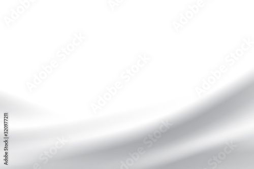 Abstract white modern shape line curve seamless white background.Motion Graphic fabric decoration background.Space for your text.Creative Design business cover banner.Minimal surface.illustration