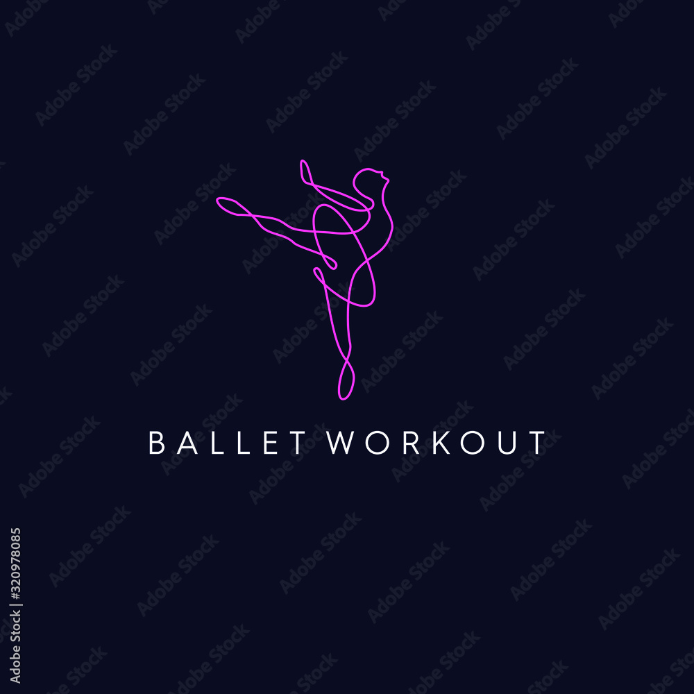 Ballet Monoline Logo Ballet Monoline Logo