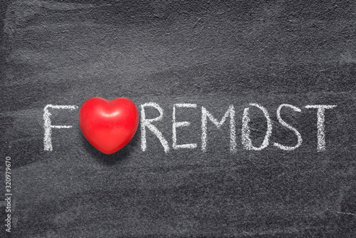 foremost word heart