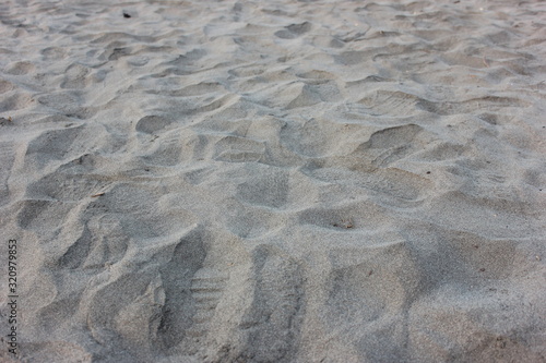 sand texture on the beach