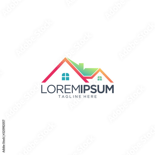 Home And Building Logo Vector Template