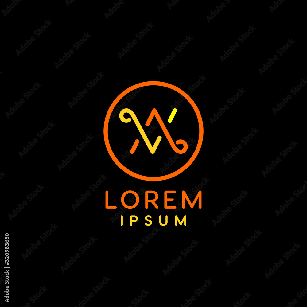 Abstract Modern and minimalist VA Initial Letter Logo Template Vector Abstract Modern and minimalist VA Initial Letter Logo Template Vector