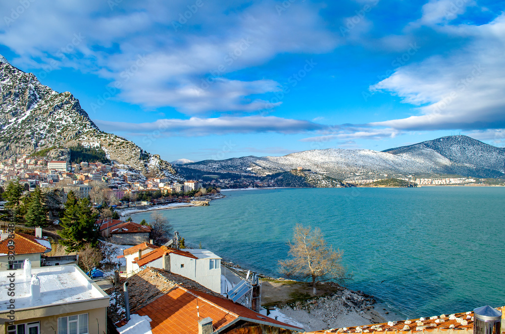 Fototapeta premium Turkey, Isparta province Egirdir lake