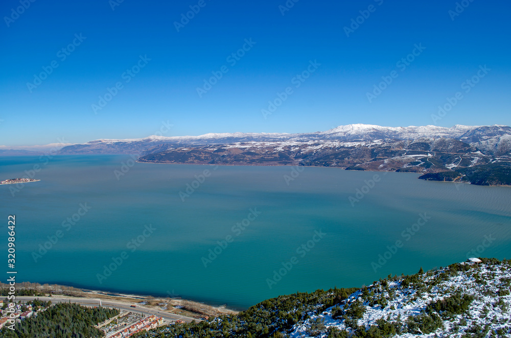 Turkey, Isparta province Egirdir lake