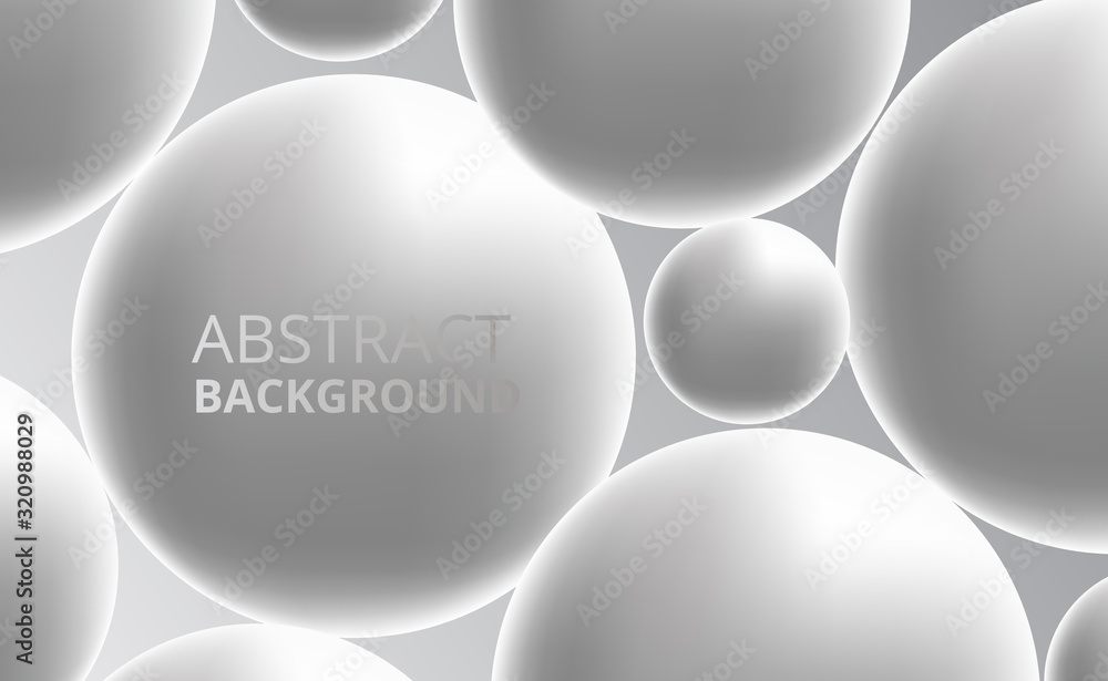 3D white silver sphere ball. abstract background concept. 3D white silver sphere ball. abstract background concept.
