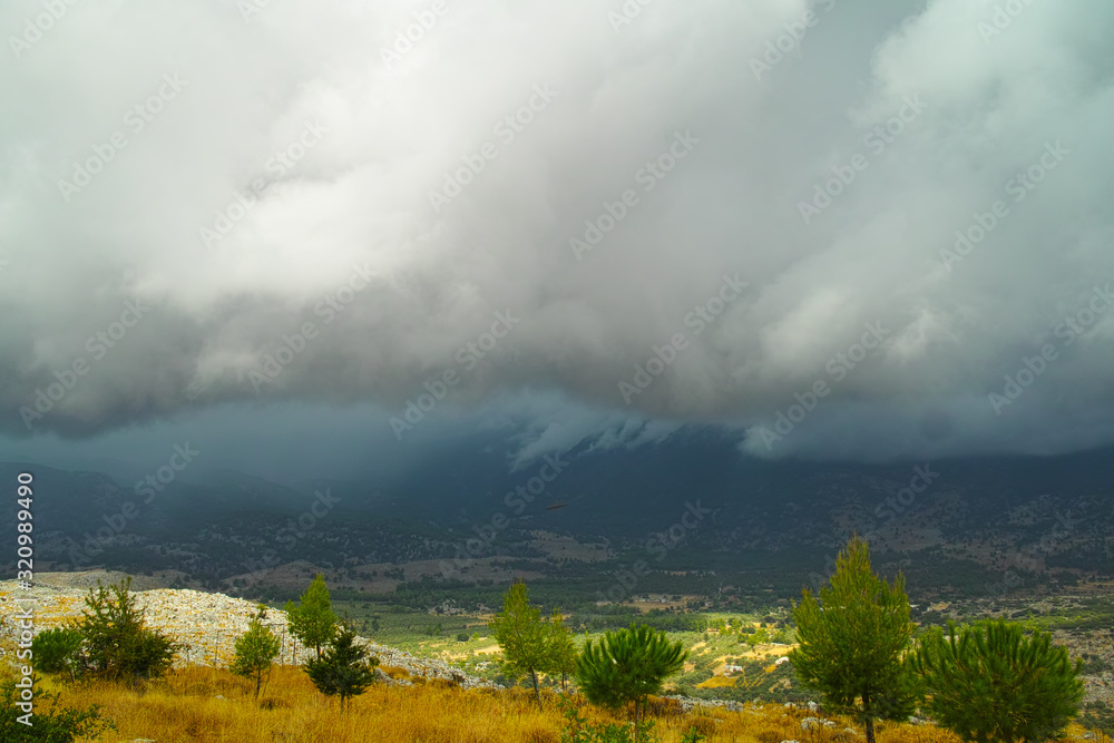 Fototapeta premium Unwetter