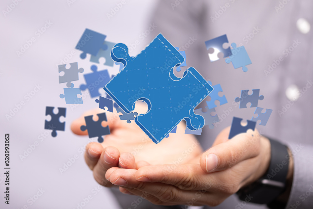 Concept for business strength and success..