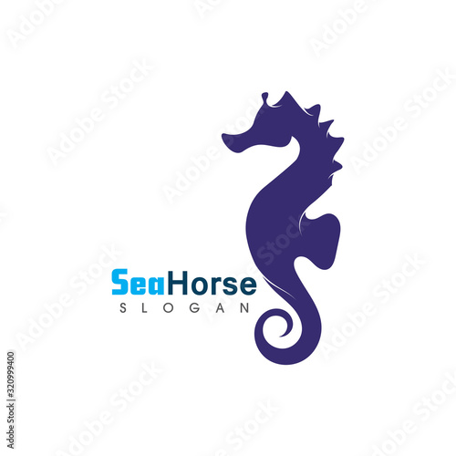 Sea Horse icon logo and symbol creative vector illustration