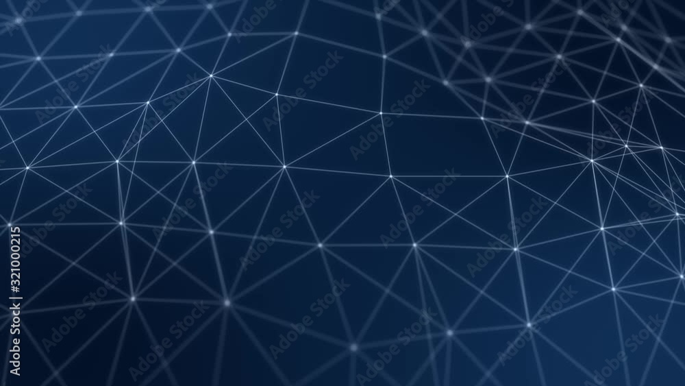 Blue Warping Network Background Animation Blue Warping Network Background Animation