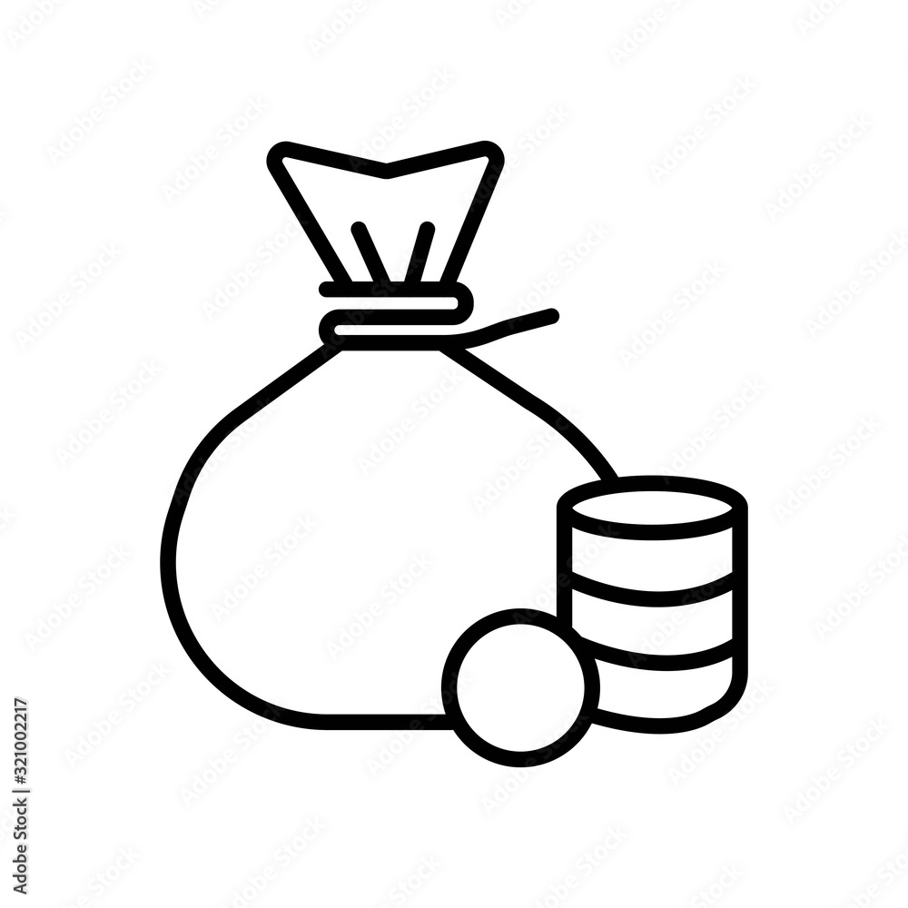 Money Bag vector design illustration Money Bag vector design illustration