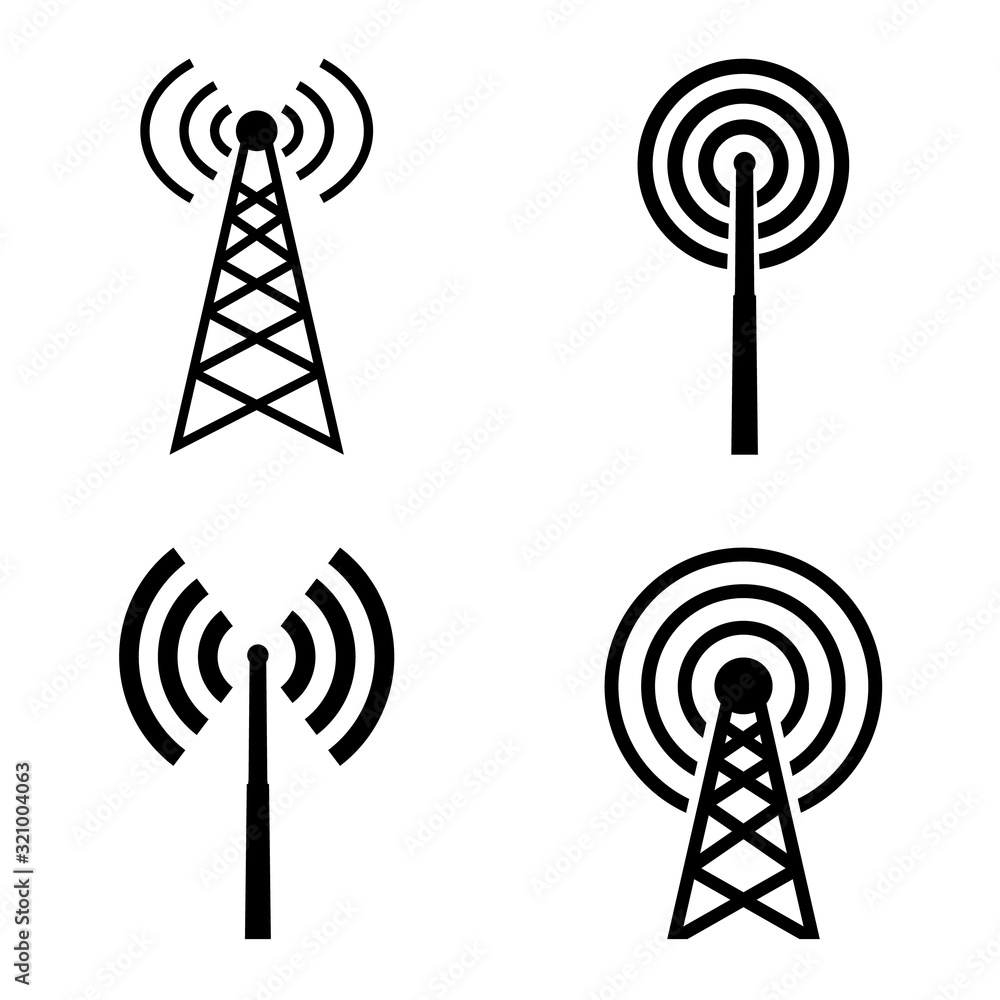 Radio Antenna Logo