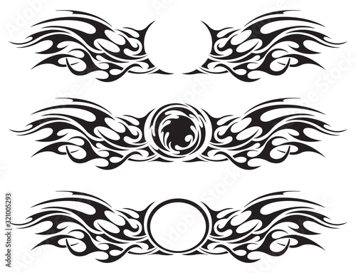 Flame crest