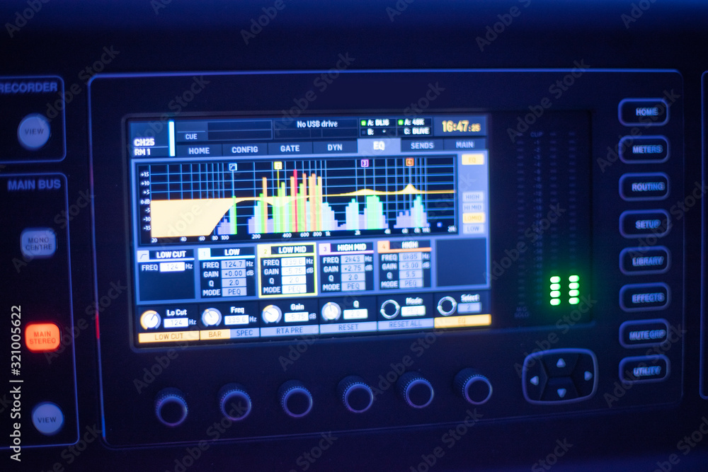 Sound panel Sound panel