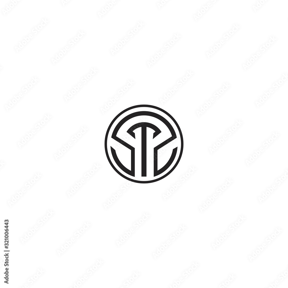 SS STS logo initial letter design template SS STS logo initial letter design template