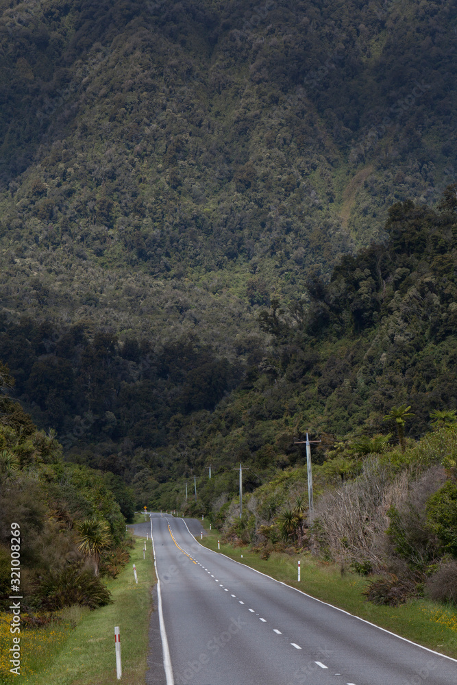 Highway 6 westcoast New Zealand