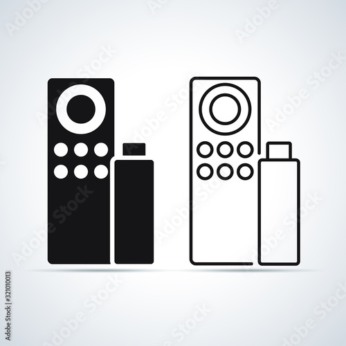 Vector llustration of remote control