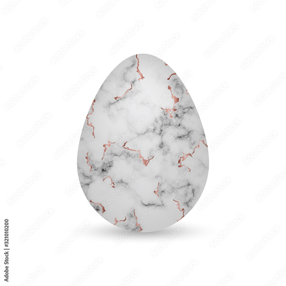 Easter Egg Marble and Gold vector Easter Egg Marble and Gold vector