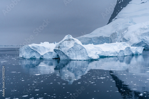 Iceberg in Antarctica sea