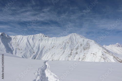 Gudauri, Gruzja, ośrodek narciarski photo