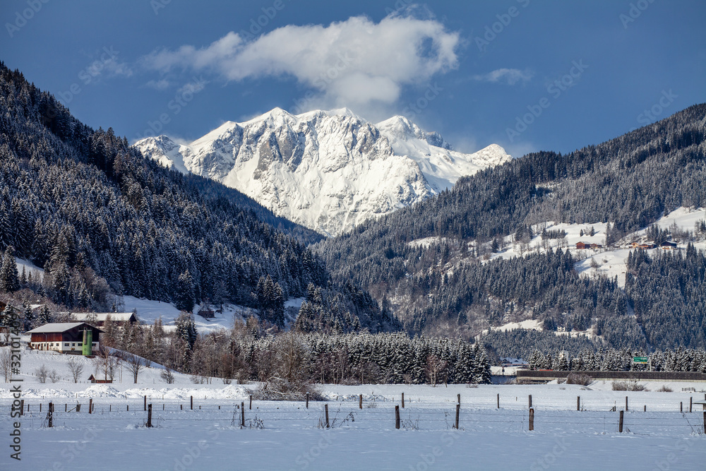 Das schöne Tennengebirge im Salzburger Land