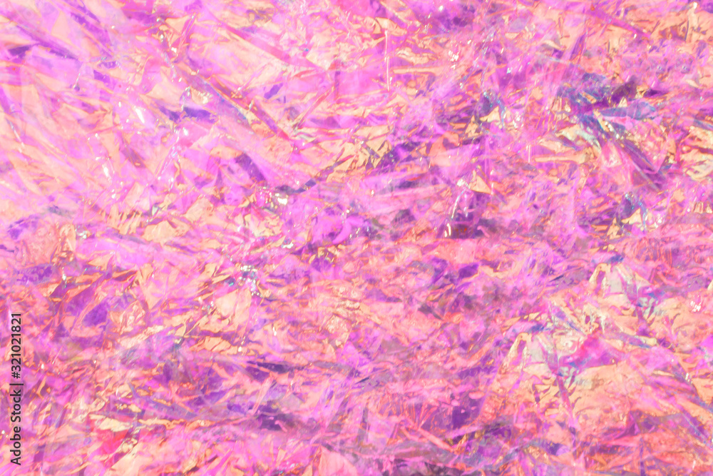 Fototapeta premium psychedelic transparent wrapping paper background 