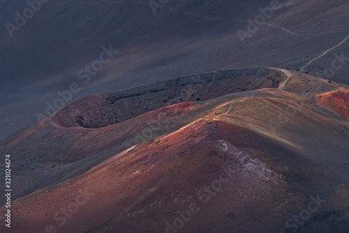 Haleakalā volcano in Maui Hawaii