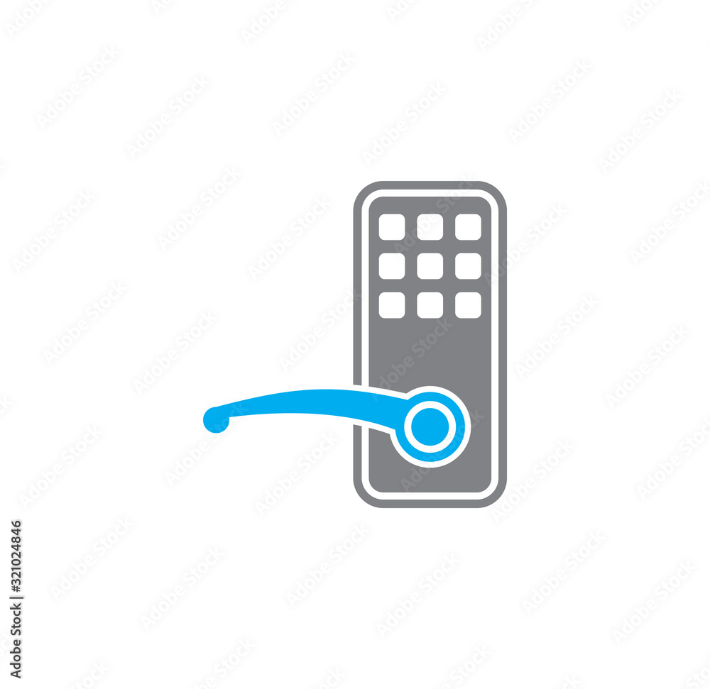 Smart security related icon on background for graphic and web design. Creative illustration concept symbol for web or mobile app Smart security related icon on background for graphic and web design. Creative illustration concept symbol for web or mobile app