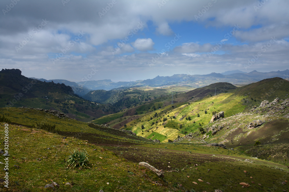 Fototapeta premium bale mountains natinalpark in southern ethiopia