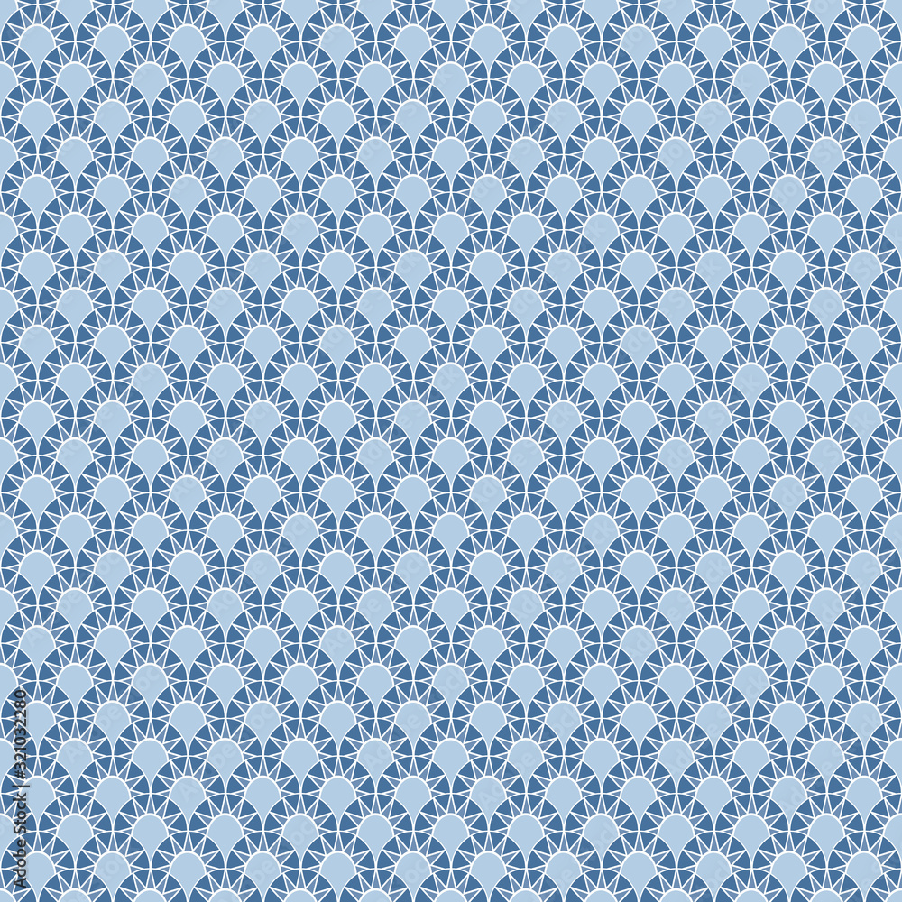 Vector Blue Overlapping Stars in Blue Circles. Background for textiles, cards, manufacturing, wallpapers, print, gift wrap and scrapbooking. Vector Blue Overlapping Stars in Blue Circles. Background for textiles, cards, manufacturing, wallpapers, print, gift wrap and scrapbooking.