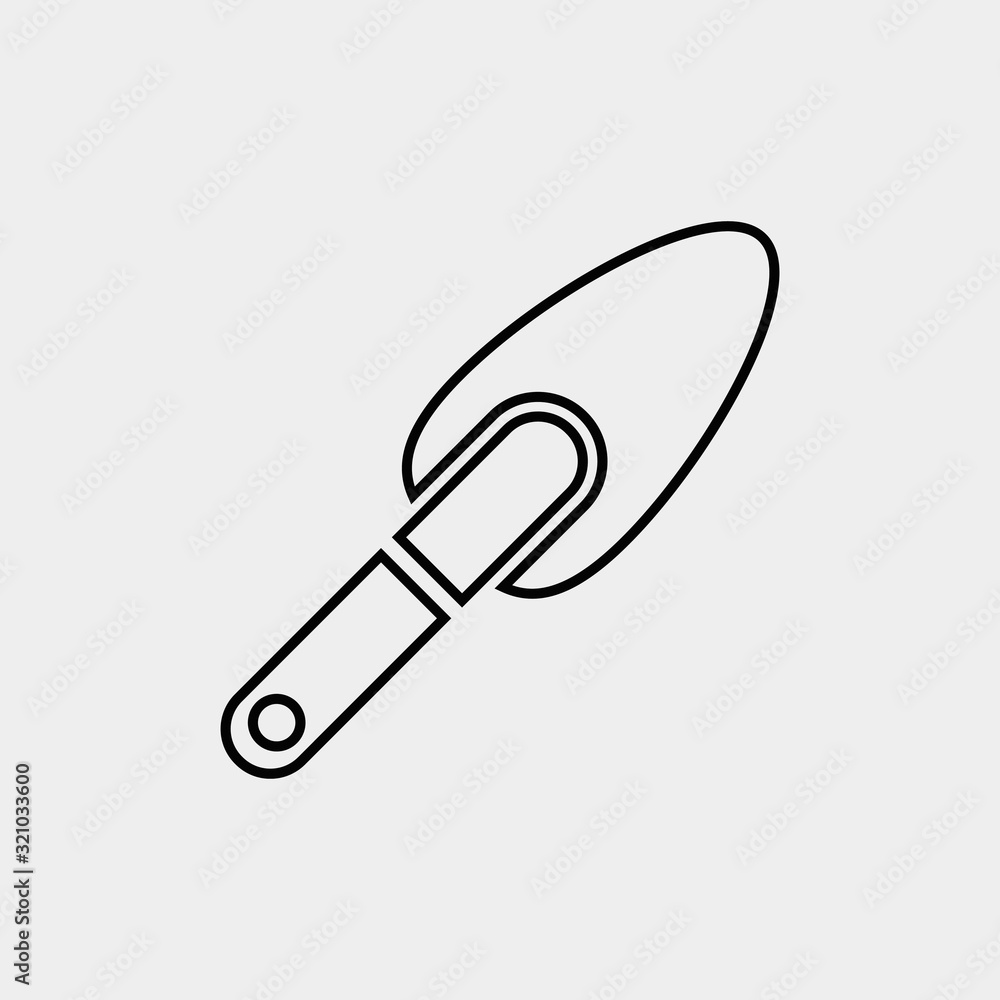 gardenspade icon vector illustration and symbol for website and graphic design gardenspade icon vector illustration and symbol for website and graphic design