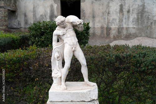 Bild auf Leinwand Ercolano Herculaneum ancient ruins