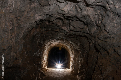 Old Burro Schmidt tunnel (gold mine).