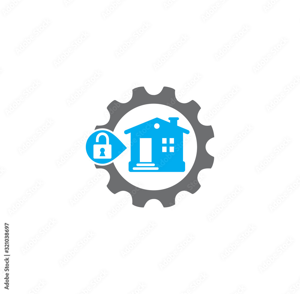 Smart home related icon on background for graphic and web design. Creative illustration concept symbol for web or mobile app Smart home related icon on background for graphic and web design. Creative illustration concept symbol for web or mobile app