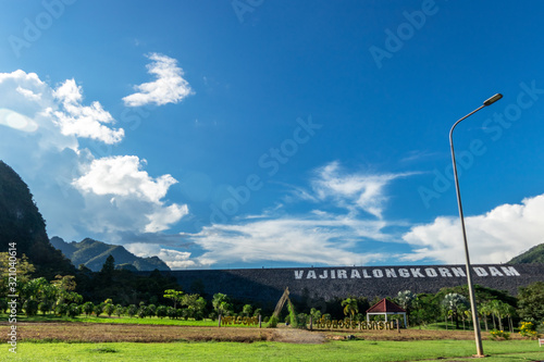 Vajiralongkorn Dam at Kanchanaburi photo