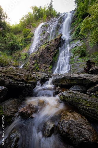 waterfall in forest