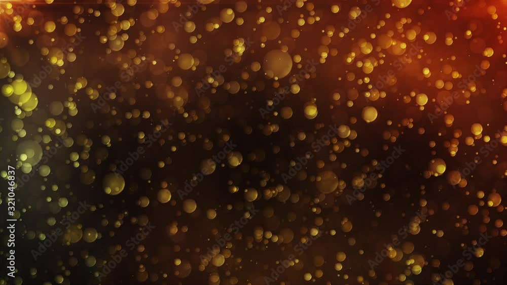 Gold shiny sparkling bokeh particles. Orange glitter dust. Abstract background VJ loop footage. Gold shiny sparkling bokeh particles. Orange glitter dust. Abstract background VJ loop footage.
