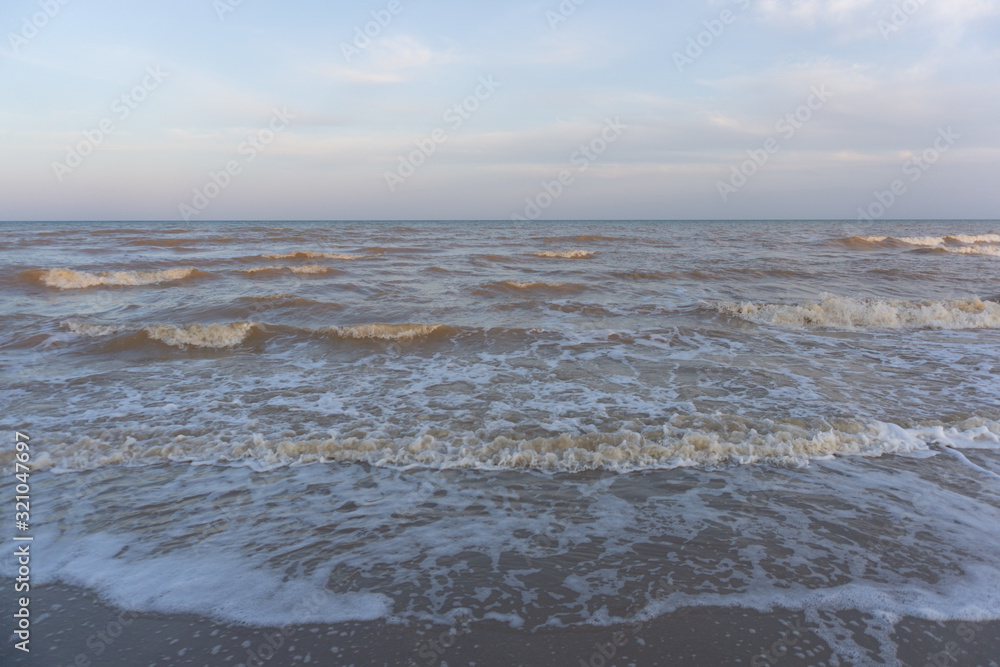 A wave on the seashore