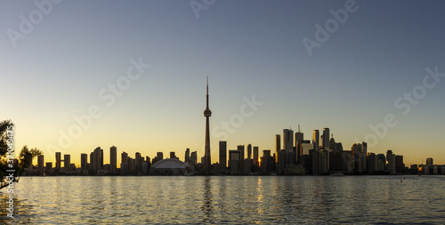 Toronto Skyline at the evening