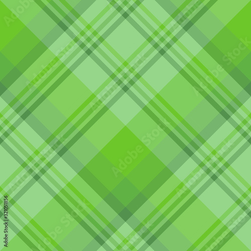 Seamless pattern in nice bright green colors colors for plaid, fabric, textile, clothes, tablecloth and other things. Vector image. 2