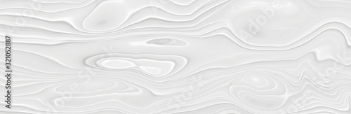 White background 3 d with elements of waves in a fantastic abstract design, the texture of the lines in a modern style for wallpaper. Light gray template for wedding ceremony or business presentation.