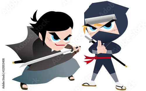 忍者と侍